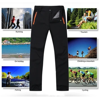 Yeni Streç yürüyüş pantolonu Erkekler Hızlı Kuru Pantolon Erkek Dağ Tırmanışı Açık Pantolon Erkek Seyahat / Balıkçılık / Trekking Pantolon