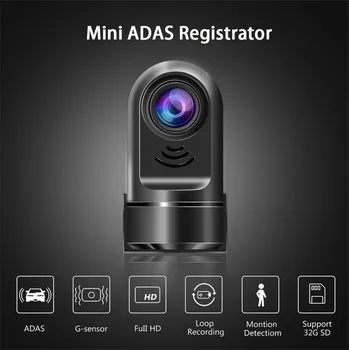 1080P Mini Araba Dash kamera DVR Dashcam Akıllı Araba Kamera ADAS Sürüş Alarm Sistemi Sürüş Kaydedici Otomatik Kamera Gece, park monitörü