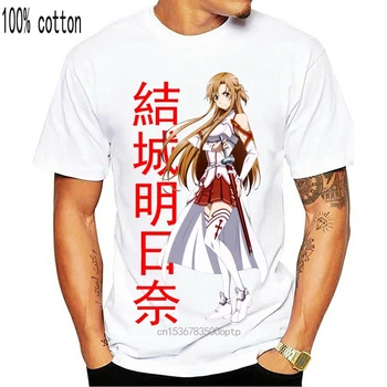 Erkek Giyim Asuna-Yuuki Asuna - - OneBlackDot Siyah Serisi-Unisex T-Shirt Erkek T Shirt