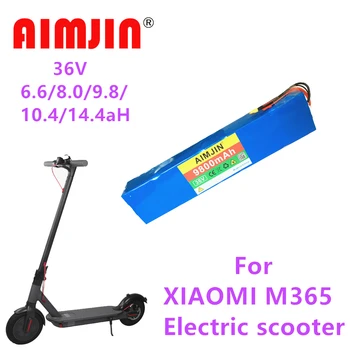 36V 6.6/8.0/9.8/10.4/14.4 Ah Scooter Pil Paketi İçin Xiaomi Mijia M365 Elektrikli Scooter