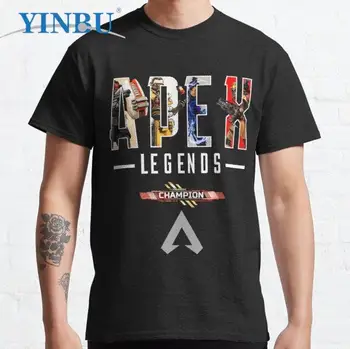 Apex Legends Yeni moda t shirt Yüksek kaliteli erkek kısa tişört YİNBU Marka Grafik Tee