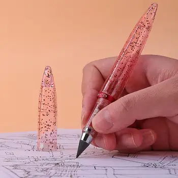 Infinitys Kalem Silinebilir Değiştirilebilir Kafa Akrilik Hiçbir Bileme Mürekkep Ebedi Kalem Okul Malzemeleri