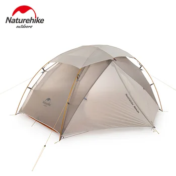 Naturehike mağaza çadırı Açık Kamp yürüyüş Ultralight Çadır Bulutsusu 20D Naylon Çift Katmanlar Kar geçirmez 1-2 Kişi çadır