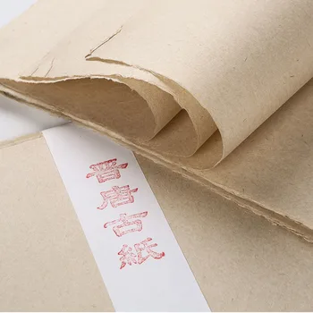 Çin Jüt Pirinç kağıdı Carta Riso Kaligrafi Yazı çin resim sanatı Sumi-e Xuan Zhi El Yapımı Kağıt Ban Sheng Ban Shu