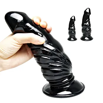 Yumuşak Canavar dildos seks oyuncakları yetişkin kadınlar için oyuncaklar çiftler 18 Klitoris Stimülatörü Büyük Yapay Penis Vantuz Anal Plug Vajinal Dilatör