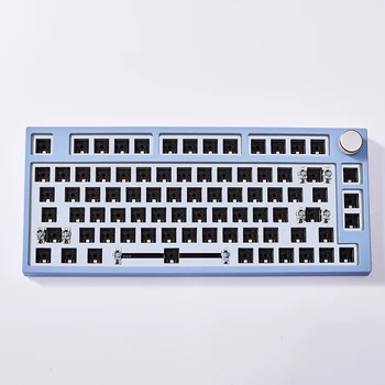 NJ80 Mekanik Klavye Kablosuz 2.4 g BT 5.0 Tip-c RGB PC Programlanabilir Hot Swap Pcb Plaka Klavye Kitleri DIY Masaüstü Oyun