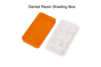 Diş reçine diş gölgeleme ışık saklama kutusu diş malzemeleri için Accs