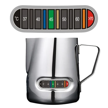 Taşınabilir su kahve renk değişikliği termometre 0-70 santigrat fincan su ısıtıcısı sıcaklık test cihazı su geçirmez etiket ev mutfak için