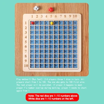 N80C 2 İn 1 Montessori Çarpım Tablosu Oyunu Matematik Oyuncak Çocuk Sayma Oyuncak