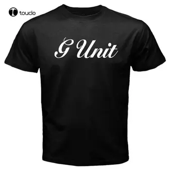 Yeni G Ünitesi 50 Cent Logo Erkek siyah tişört S M L Xl 2Xl 3Xl Tee Gömlek