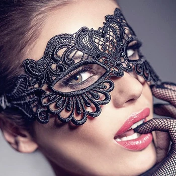 Sıcak satış!!! Kadınlar Hollow Dantel Masquerade Yüz Maskesi Prenses Balo Parti Sahne Kostüm Cadılar Bayramı maskeli balo maskesi Kadınlar Seksi