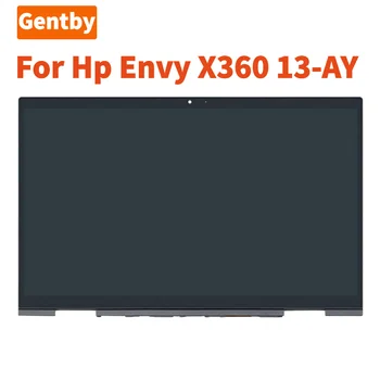 Orijinal Hp Envy X360 13 AY 13-AY 13-AY0067NR 13-AY0504SA Dizüstü 30 Pins IPS FHD dokunmatik LCD ekran Ekran Meclisi + Çerçeve