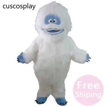 Anime Karikatür Yeti Abominable Kardan Adam Maskot Kostüm süslü elbise Rol Oynamak İçin Ücretsiz Kargo