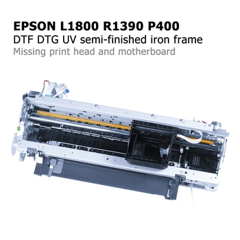 Epson yarı mamul demir çerçeve baskı kafası olmadan güçlendirme ve montaj L1800 R1390 R2000 P400 DTF DTG UV yazıcı