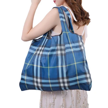 Katlanabilir Alışveriş Çantası Yüksek Kalite Kullanımlık Tote Çanta Sebze Eko Çanta Yıkanabilir Bayanlar Alışveriş Çantası