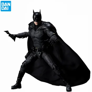 Bandai Orijinal Batman 2022 SHFiguarts Bruce Wayne PVC Aksiyon Figürleri Modeli Anime Koleksiyon Heykelcik Oyuncaklar