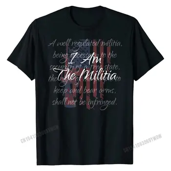 Ben Milis Pro 2nd Değişiklik Gurur Amerikan Bayrağı Hediye T - Shirt Tişörtleri Tops T Gömlek Tasarımcısı Pamuk Tasarım Normal Erkekler
