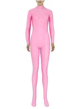 (CM-72) Spandex Zentai Tam Vücut Cilt Sıkı Tulum Zentai Suit Bodysuit Kostüm Kadınlar / Erkekler için Unitard Likra Giyim
