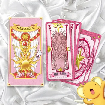 Anime Cardcaptor Sakura Palyaço Kartı Cosplay Prop KINOMOTO SAKURA Kart Captor Sakura Kartları Tarot A831