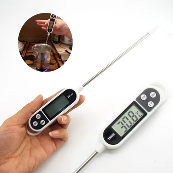 Dijital Mutfak Gıda Termometre Ev Et Su Süt Pişirme gıda sondası BARBEKÜ Elektronik fırın termometresi mutfak gereçleri