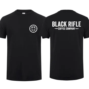 Inanılmaz Tees Casual Erkek T Shirt Büyük Boy Temel Siyah Tüfek Kahve Şirketi T-shirt Erkek T-shirt Grafik Streetwear S-3XL
