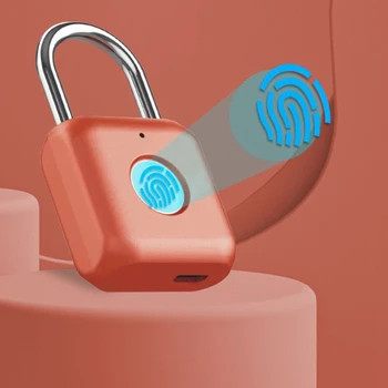 Akıllı Bluetooth Mini Asma Kilit Dolap kilitli dolap ahşap Kilit Yurdu Anti-Hırsızlık Kilidi USB Şarj Edilebilir elektronik dış kapı Kilitleri