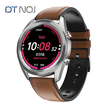 DT No. 1 DT91 Erkekler akıllı bluetooth saat Çağrı EKG nabız monitörü Güvenlik Tracker ios için akıllı saat Android Telefon VS DT93
