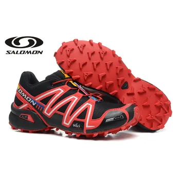 Salomon SPEEDCROSS 3.5 flyknit Marka Spor Erkekler Için Orijinal Açık Eğitmenler Nefes Koşu Ayakkabıları