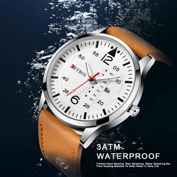 Iş Rahat spor saat Erkekler İçin Minimalist Moda Su Geçirmez Dijital saatler Kılıfları Kuvars Kol Saati Dropshipping часы