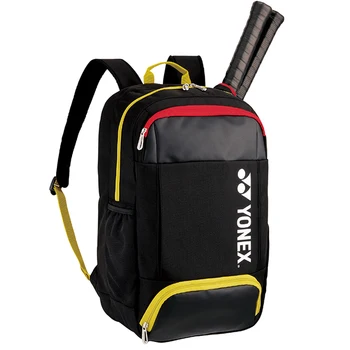 YONEX Büyük Kapasiteli Badminton omuzdan askili çanta Unisex Max 2 Raketleri Raket Spor Sırt Çantası Bağımsız Ayakkabı Bölmesi