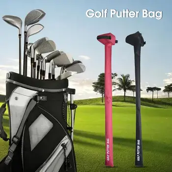 Evrensel Golf Atıcı Çanta Fermuar Tasarım Atıcı saklama çantası Aşınmaya dayanıklı Taşınabilir Golf Atıcı Koruyucu Kapak Golf Severler için