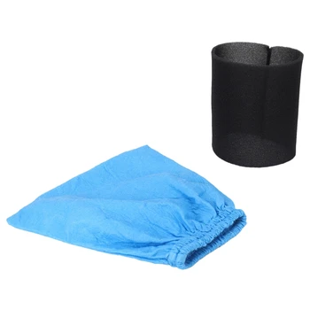 Tekstil filtre torbaları ıslak ve Kuru filtre süngeri Karcher için MV1 WD1 WD2 WD3 Elektrikli Süpürge filtre torbası Elektrikli Süpürge Parçaları