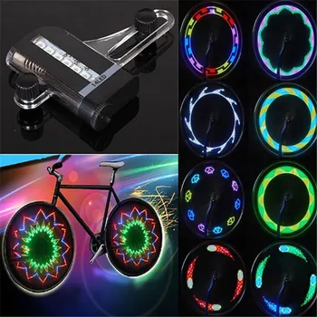 Bisiklet Konuştu Moda PC LED ışıkları su geçirmez serin Bisiklet tekerlek ışığı renkli Güvenlik lastik ışıkları 2020 yeni gelmesi