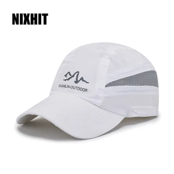 NIXHIT Açık Spor Katlanabilir Ince Nefes Çabuk Kuruyan Kadın erkek Beyzbol Şapkası Yürüyüş Balıkçılık Dağcılık Şapka A247