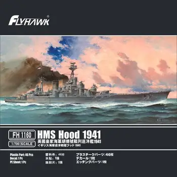 Flyhawk FH1160 1/700 Ölçekli HMS HOOD 1941 model seti